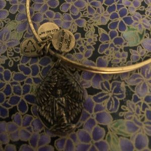 Alex and ani guardian angel bangle